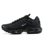 Nike Air Max Plus Black Suede Silver TN