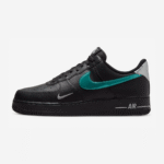 Nike Air Force 1 '07 Low Black Blue Lightning