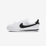 Nike Cortez de piel Blancas y Negras
