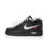 NIKE OFF-WHITE X AIR FORCE 1 LOW NEGRAS