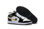 AIR JORDAN 1 NEGRAS Y DORADAS - Imagen 3