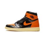 NIKE AIR JORDAN 1 NARANJA Y NEGRAS