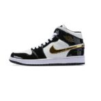 AIR JORDAN 1 NEGRAS Y DORADAS