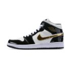 AIR JORDAN 1 NEGRAS Y DORADAS