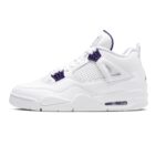 AIR JORDAN 4 BLANCAS Y MORADAS